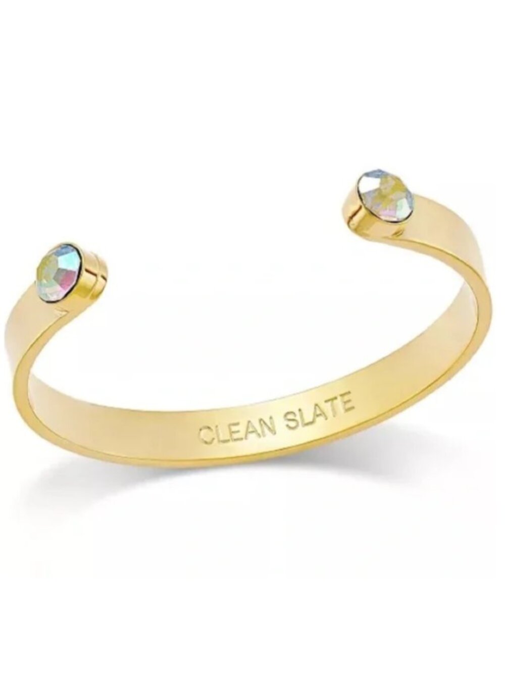 KATE SPADE AB Forever Gems Cuff Bracelet Clean Slate bangle